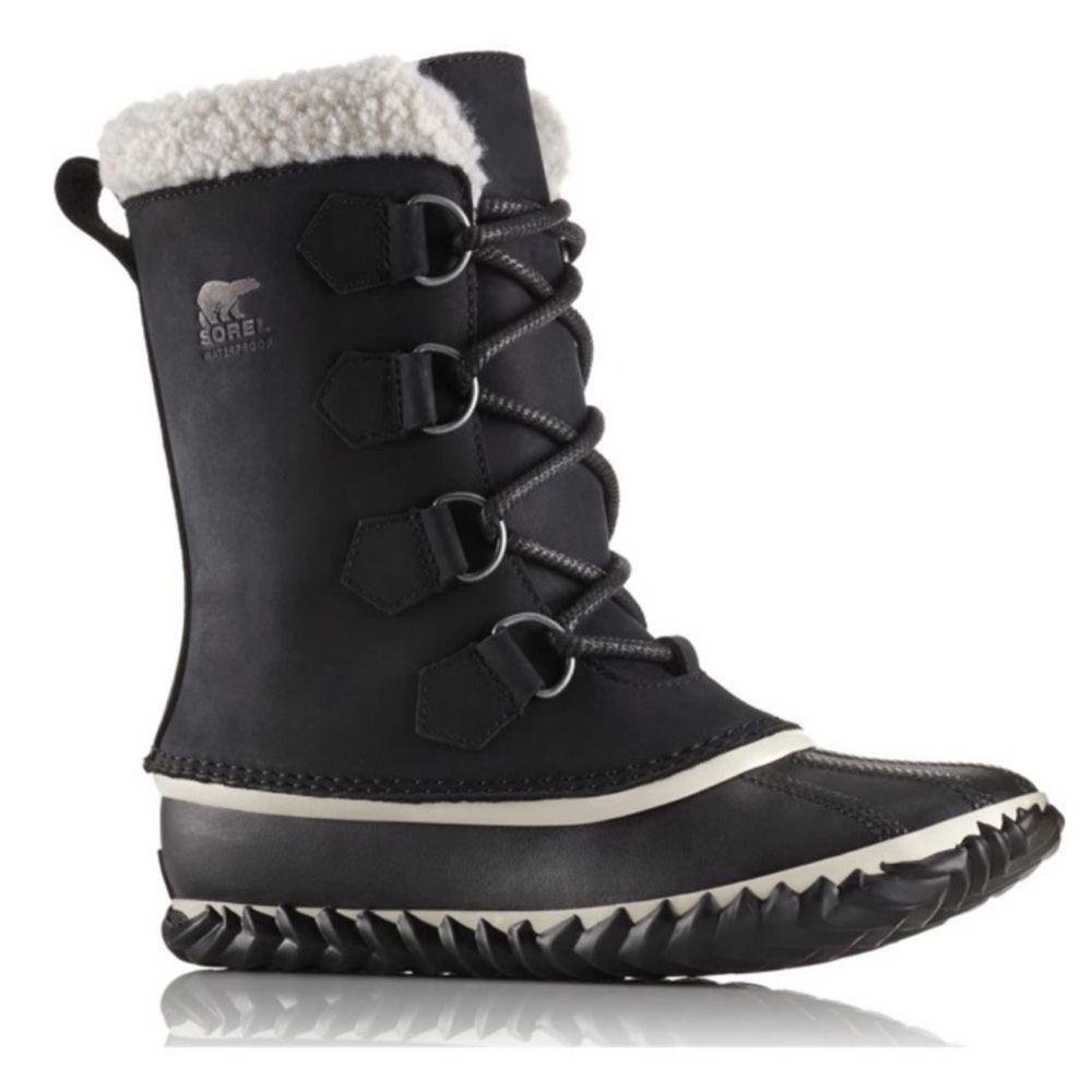 Sorel Caribou Slim Black Winter Boots - Women’s Size 6